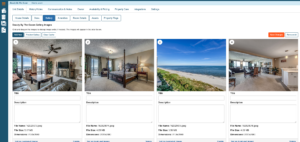 streamline vacation rental software, title and description screenshot