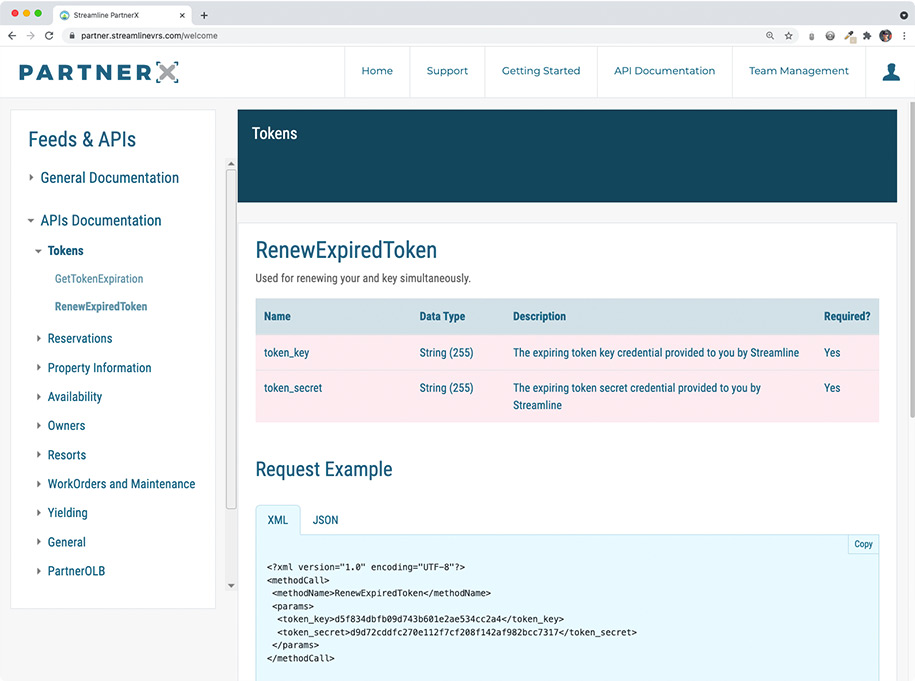 Manage Tokens